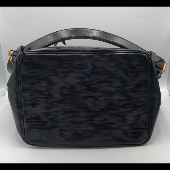 Louis Vuitton black Epi Drawstring Bucket Bag - Picture 3 of 8